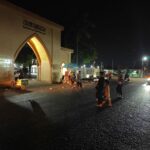 Jamaah Tenang Beribadah, Polsek Kediri Kawal Salat Tarawih Hingga Usai