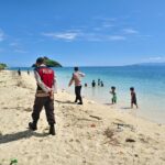 Aman Nyaman di Pantai Sekotong: Polisi Hadir dengan Himbauan Humanis