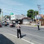 Patroli Intensif Jelang Lebaran Topat, Pos Pam Batulayar Pastikan Keamanan