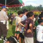 Polsek Kuripan Amankan Pagelaran Peresean dengan Profesional dan Humanis
