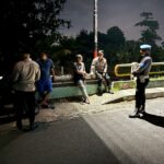 Tingkatkan Keamanan Perbatasan, Polsek Kediri Intensifkan Patroli Blue Light Dini Hari