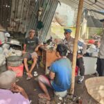 Cegah Gangguan Kamtibmas, Polsek Kediri Rutin Sambangi Warga