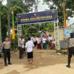 Pengambilan Air Suci Waisak di Kemalik Tendaun Berjalan Aman