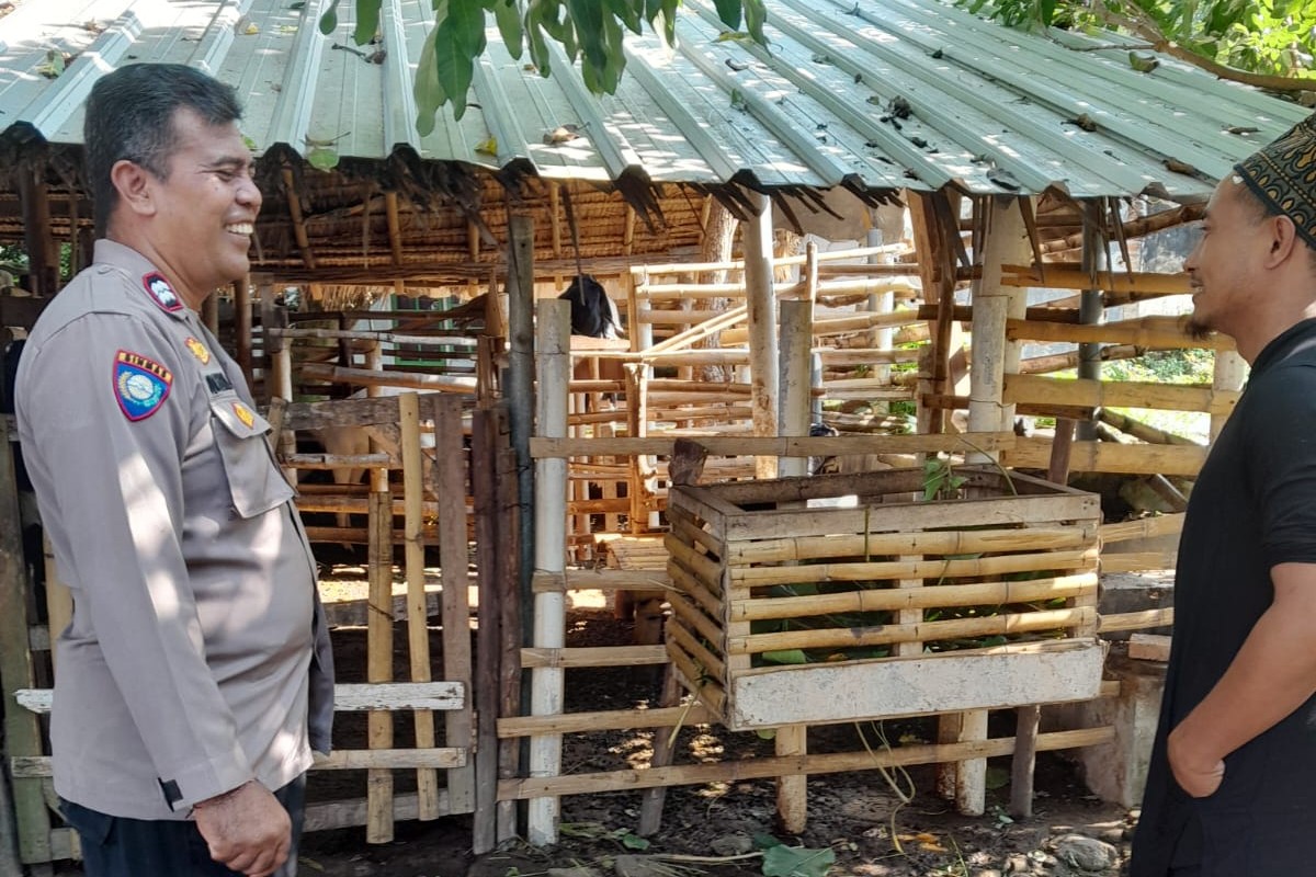 Sambang Warga Bhabinkamtibmas: Wujud Komitmen Polri Dukung Ketahanan Pangan
