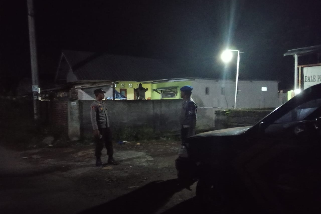 Sinergi Polri dan Masyarakat dalam Patroli Rutin di Desa Jagaraga