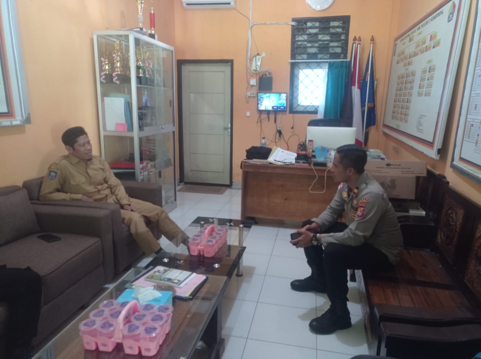 Pengumuman Kelulusan SMKN 2 Sekotong: Polsek Amankan Suasana Sekolah