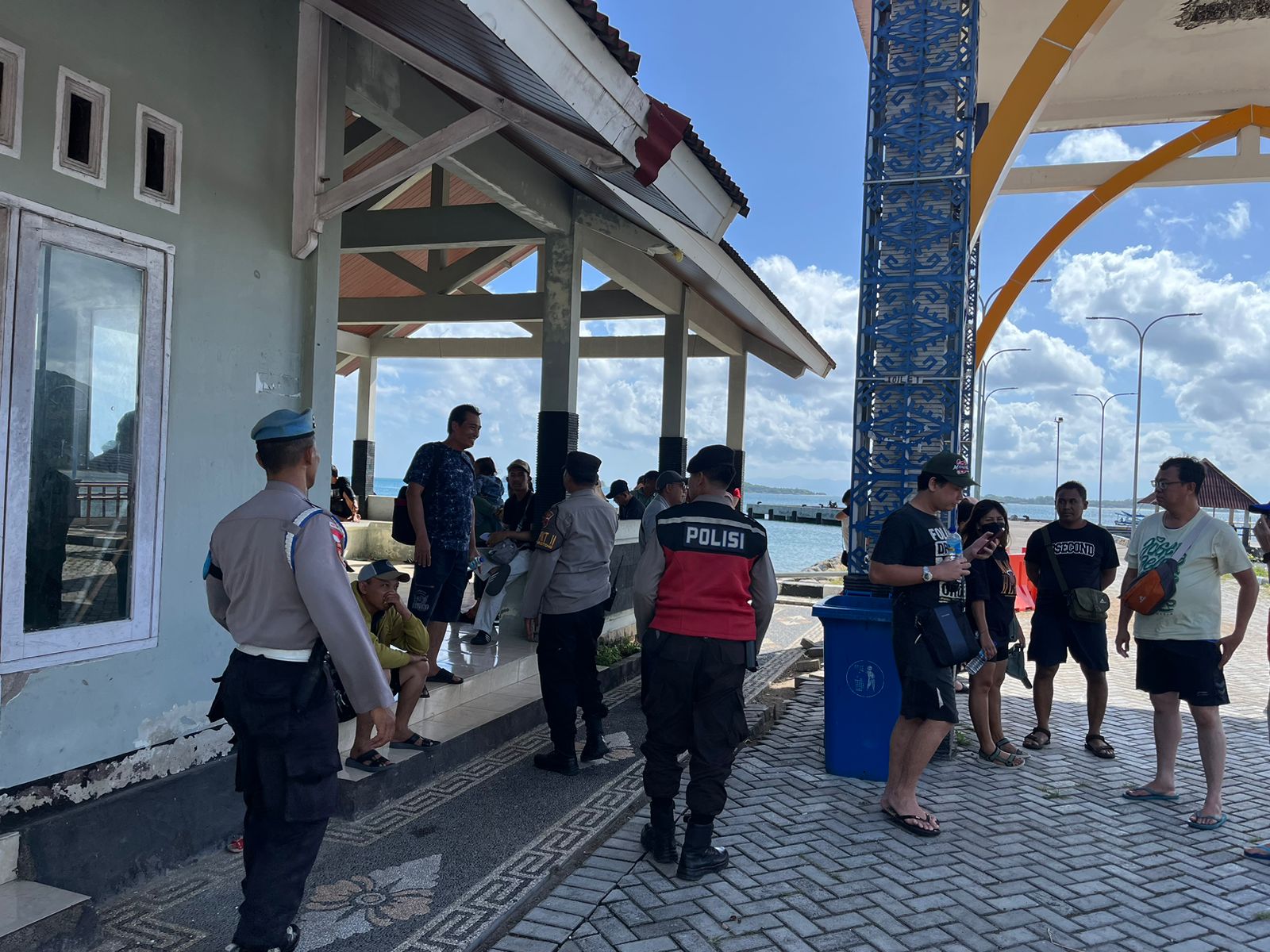 Polsek Sekotong Antisipasi Kejahatan di Tempat Wisata Lombok Barat