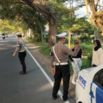 Edukasi dan Pencegahan 3C di Jalur Vital BIL oleh Satlantas Lombok Barat
